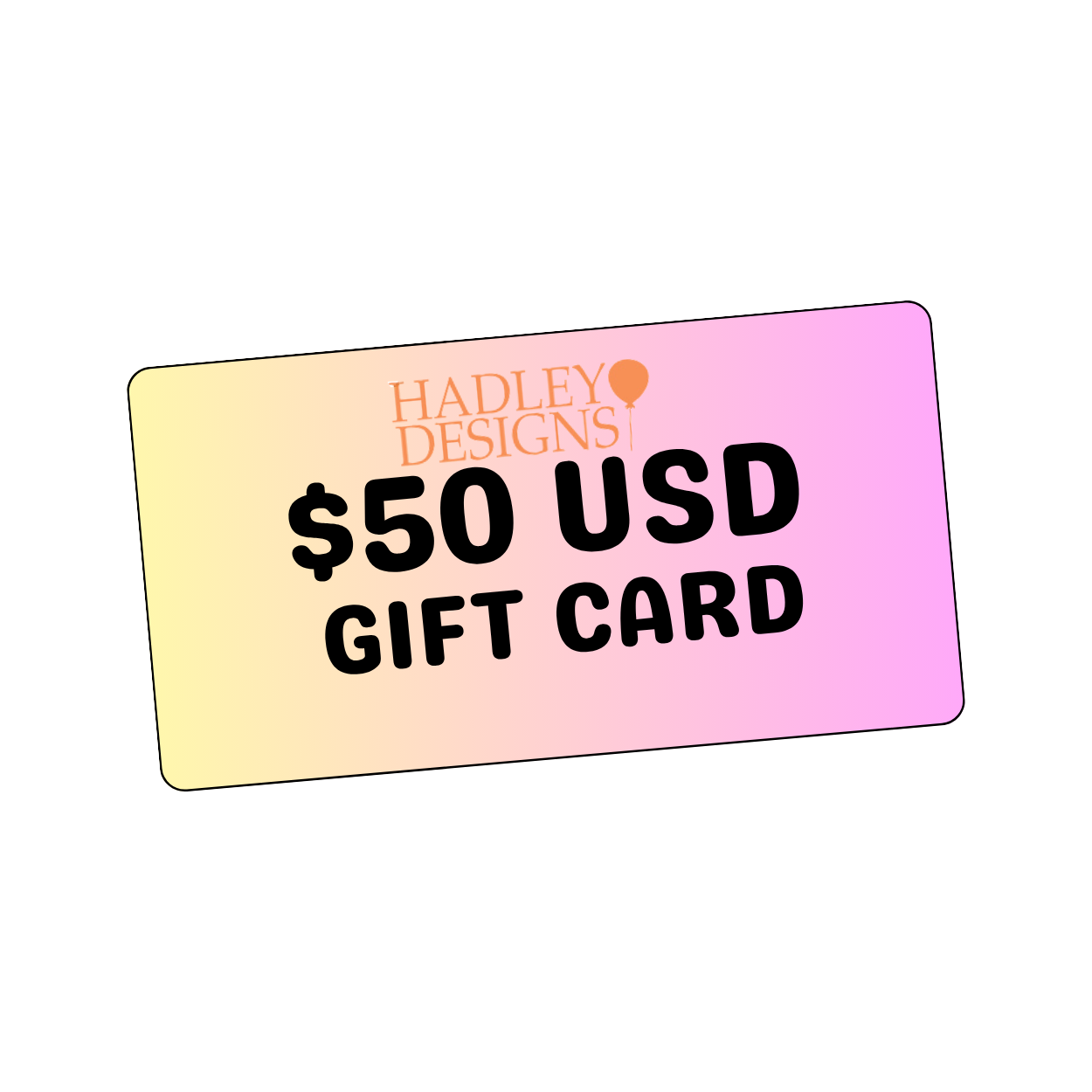 $50 Hadley Designs Gift Card