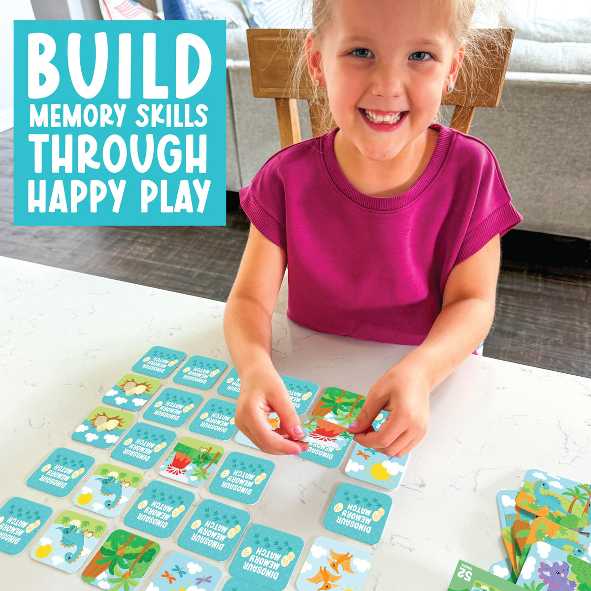 Dinosaur Memory Matching Game
