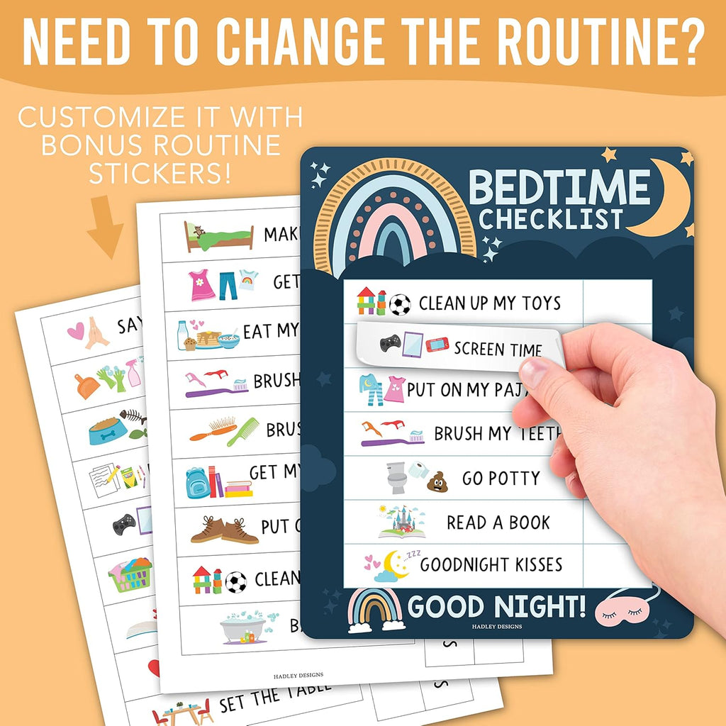 Day & Night Routine Kit: Boho Pack of 2 + Gifts – Hadley Designs Prek