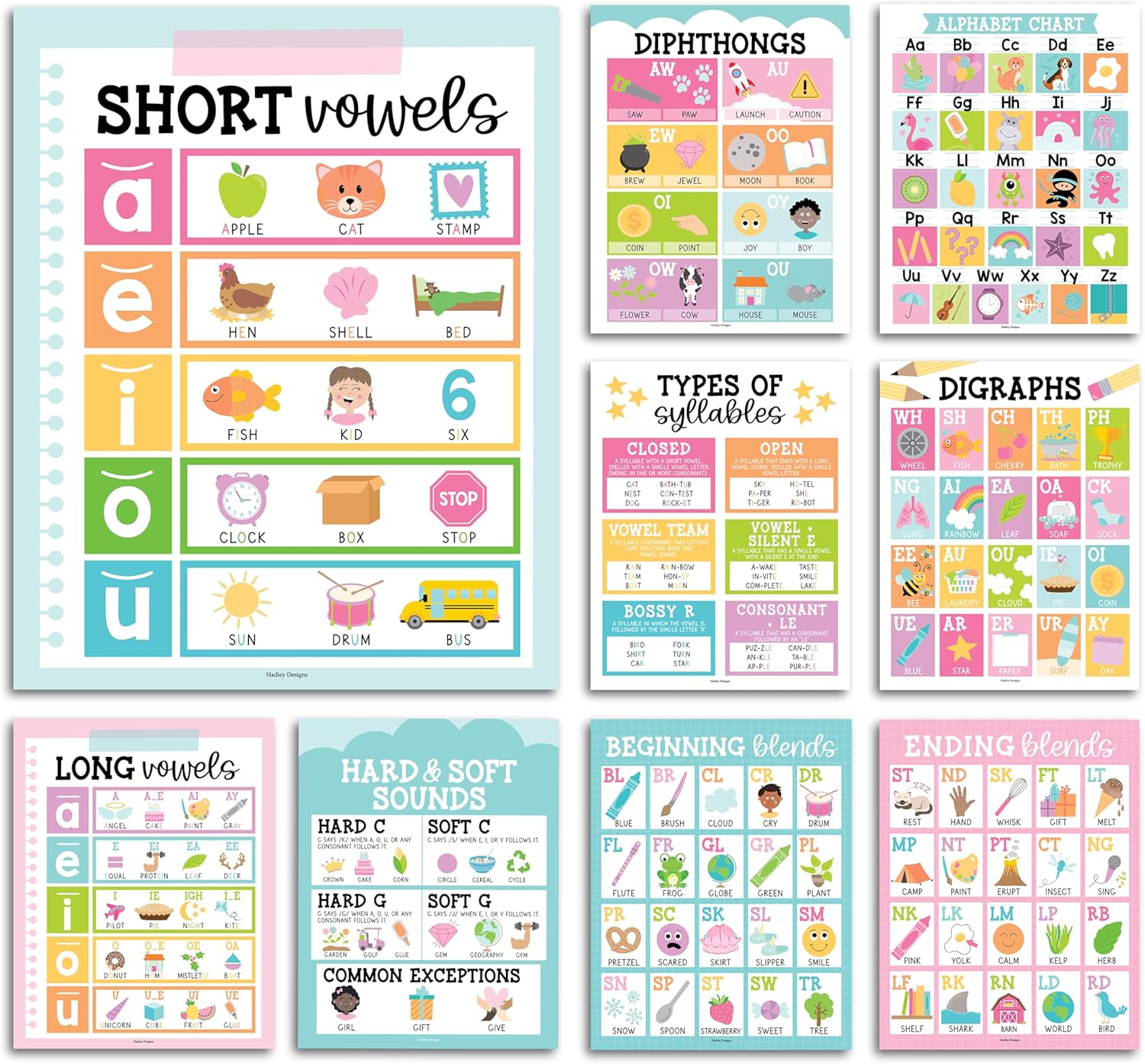 First Reading Accelerator PreK Reading Accelerator Bundle – Hadley Designs Prek