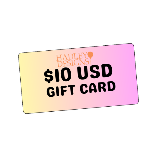 $10 Hadley Designs Gift Card