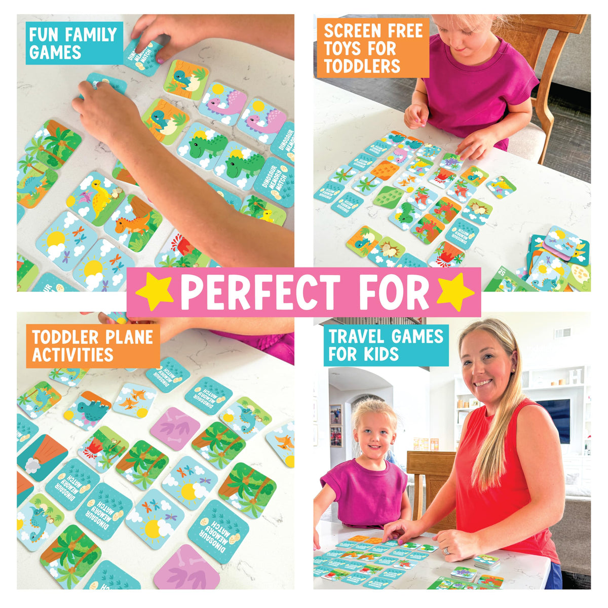 Dinosaur Memory Matching Game