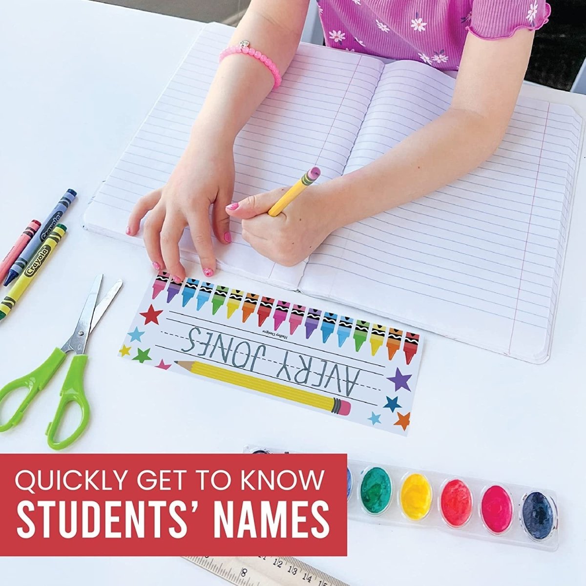 Classroom Labels, Colorful Pack of 25 - Hadley Designs Prek