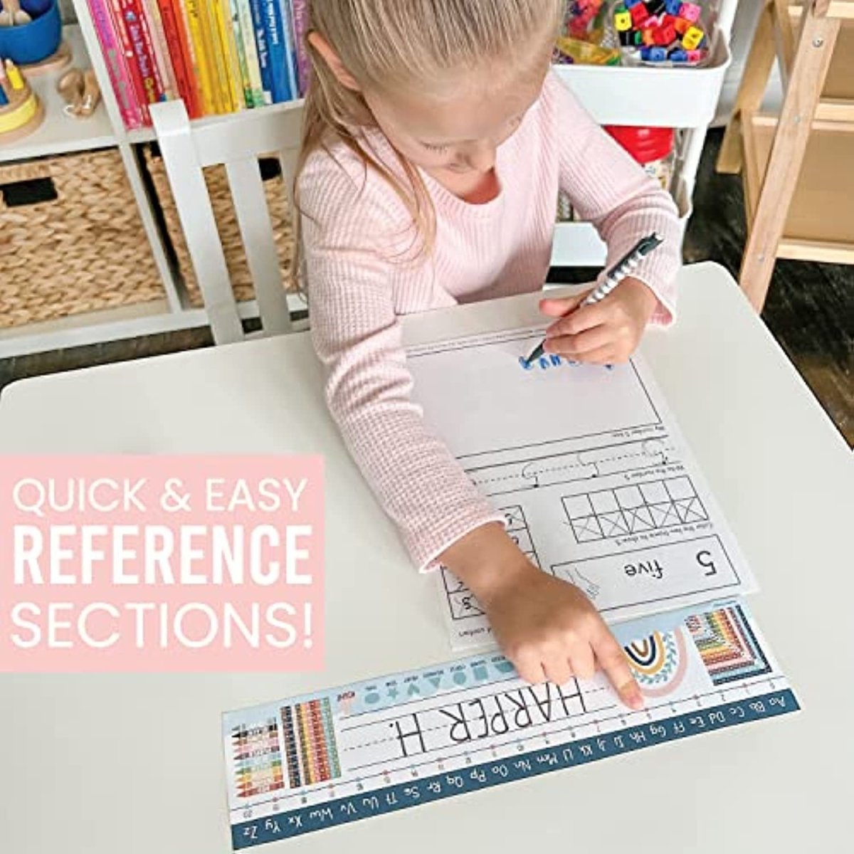Classroom Name Plates, Boho Rainbow Pack of 25 - Hadley Designs Prek