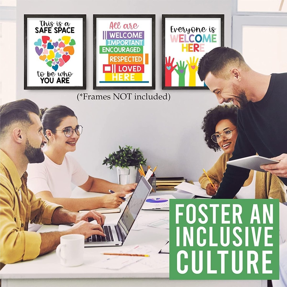 Colorful Diversity Posters - Hadley Designs Prek