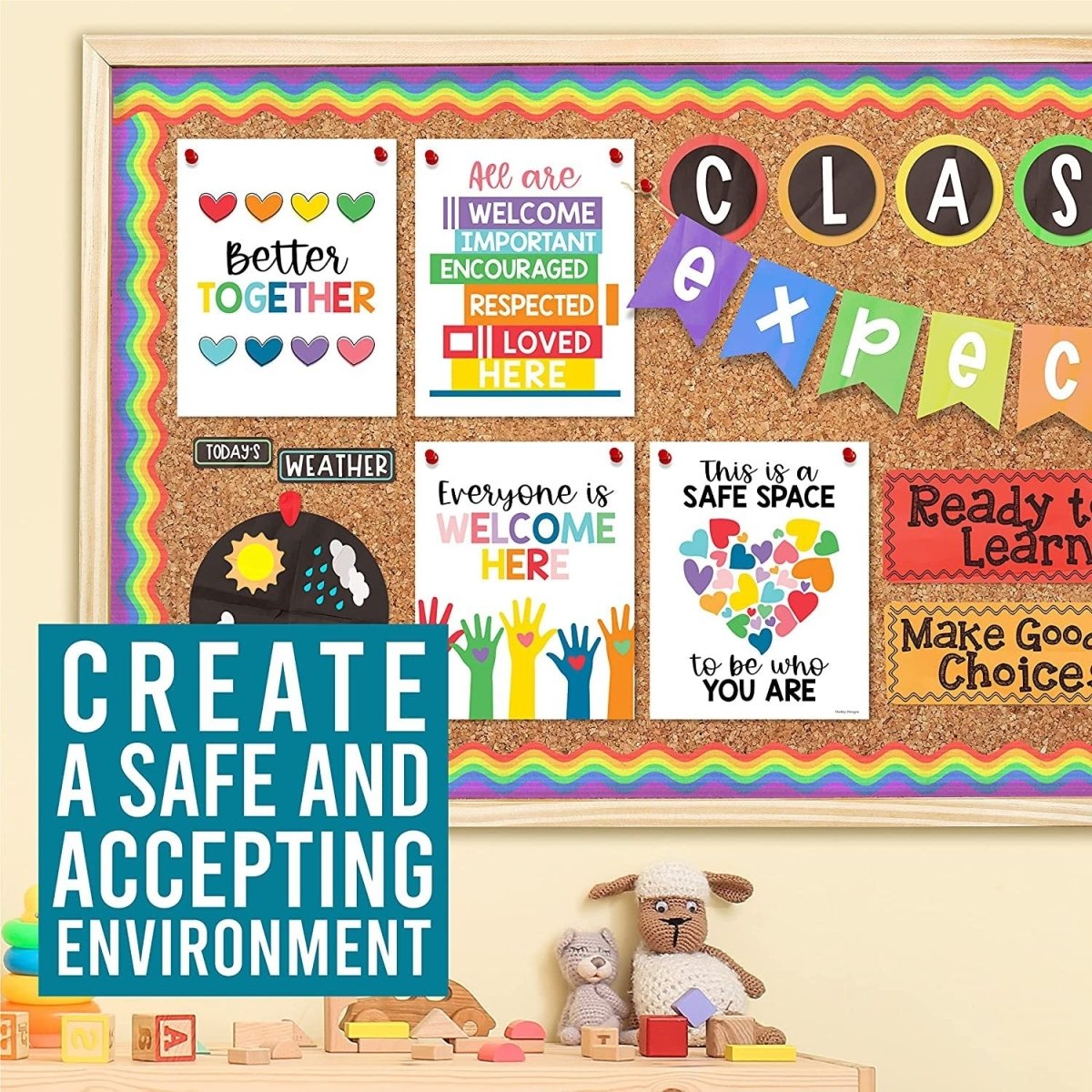 Colorful Diversity Posters - Hadley Designs Prek