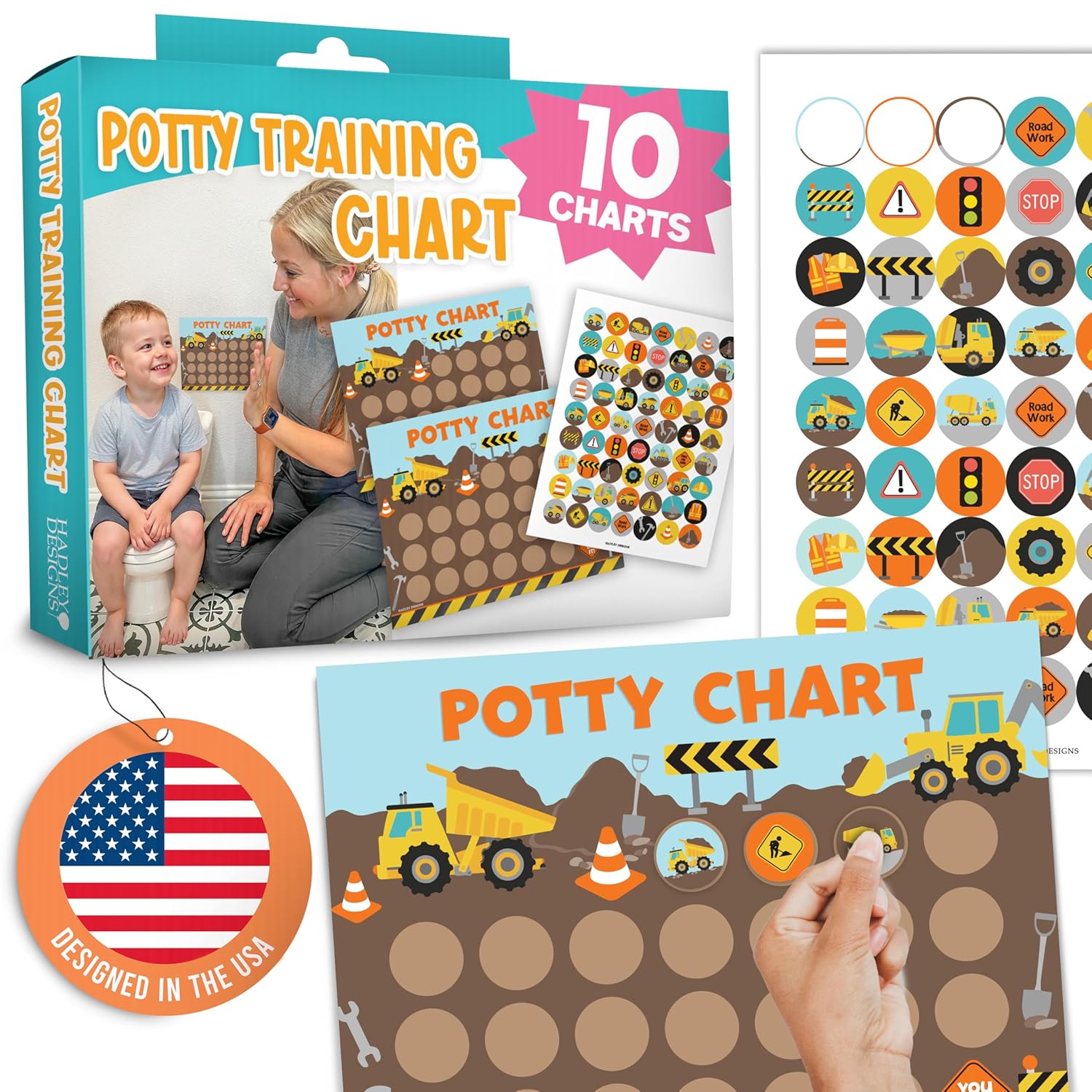 Construction Potty Training Fast-Track Kit