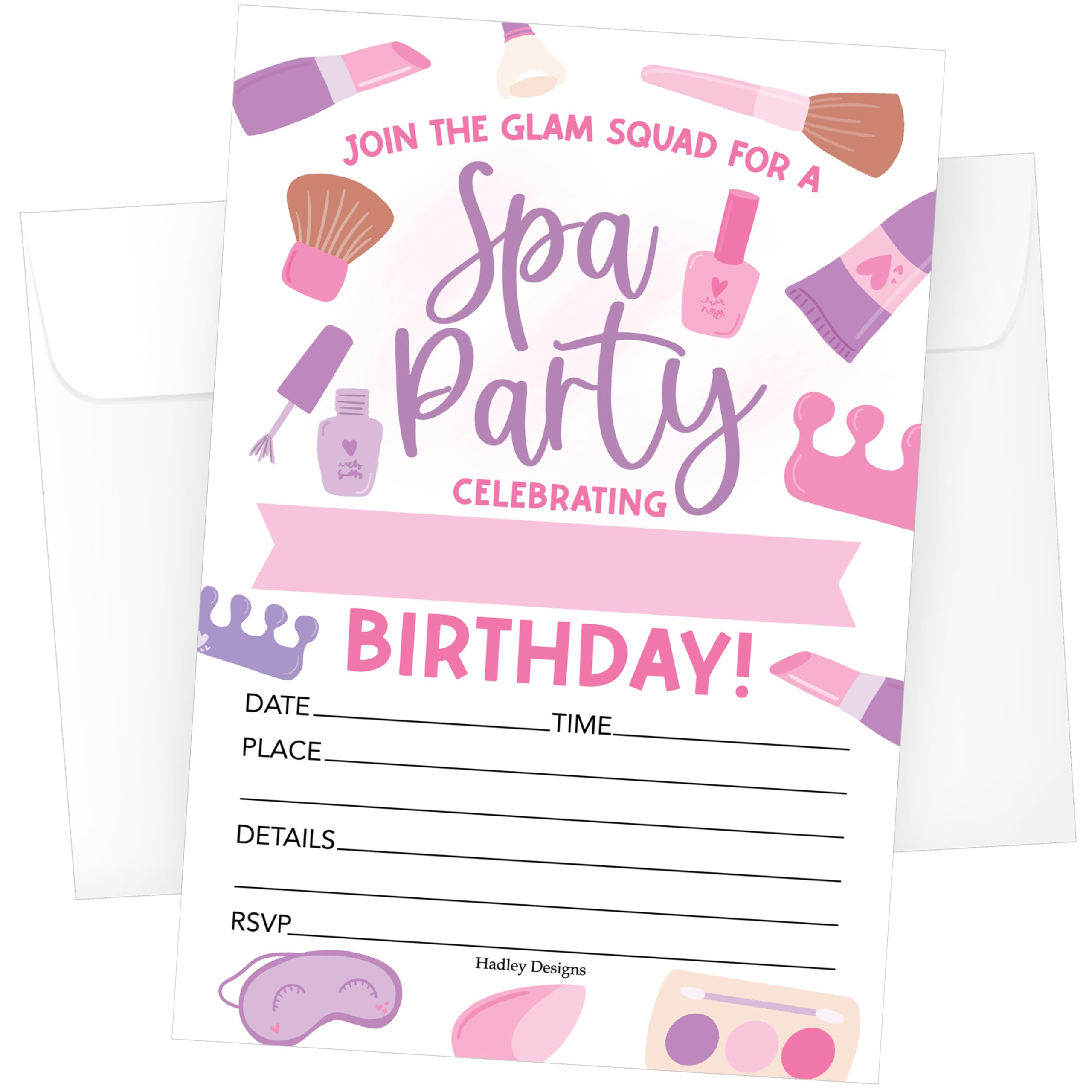 30 Kids Party Invitations – Fun Birthday Invitations with Envelopes ...