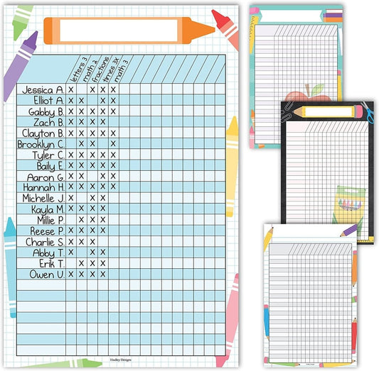 Doodle Homework Trackers - Hadley Designs Prek