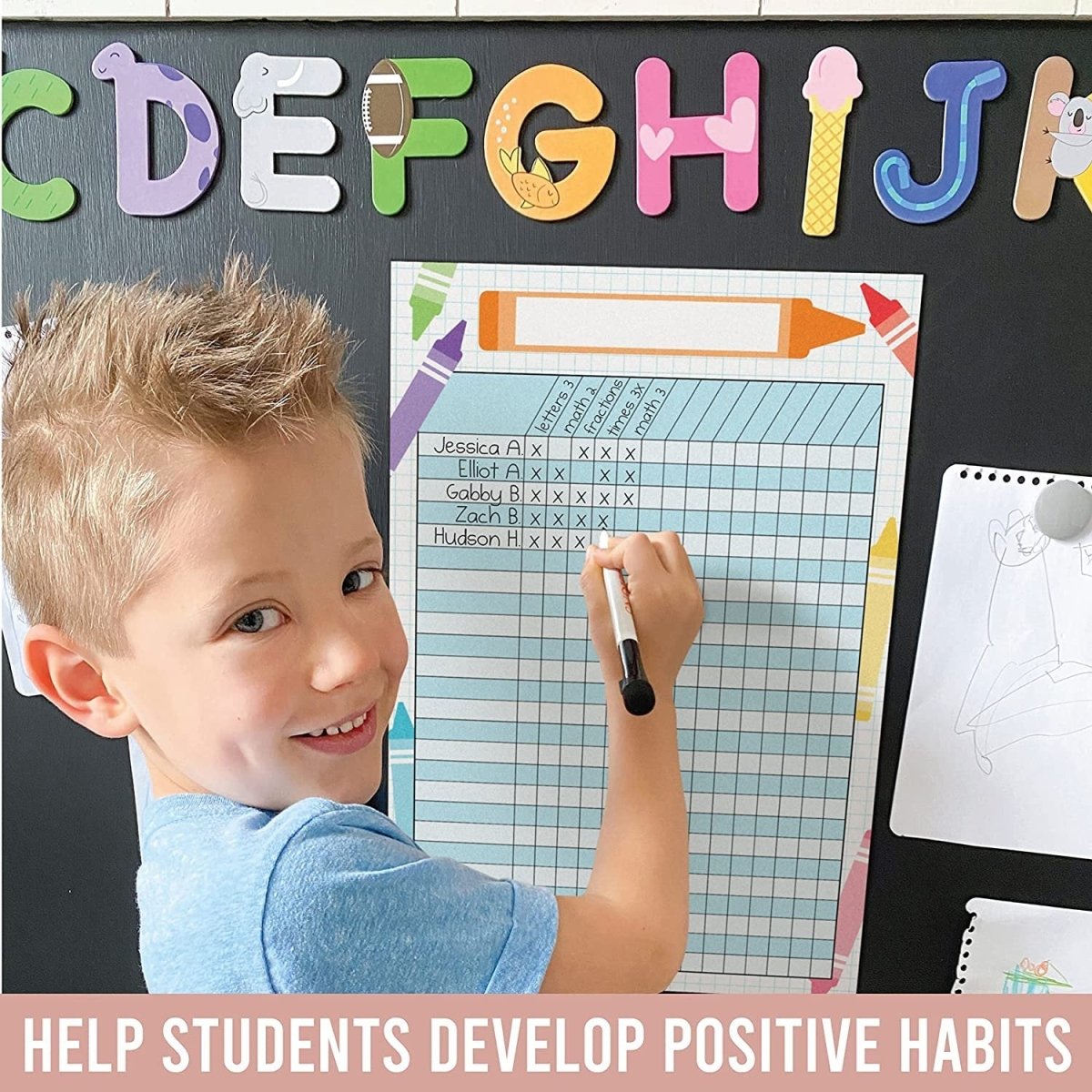 Doodle Homework Trackers - Hadley Designs Prek