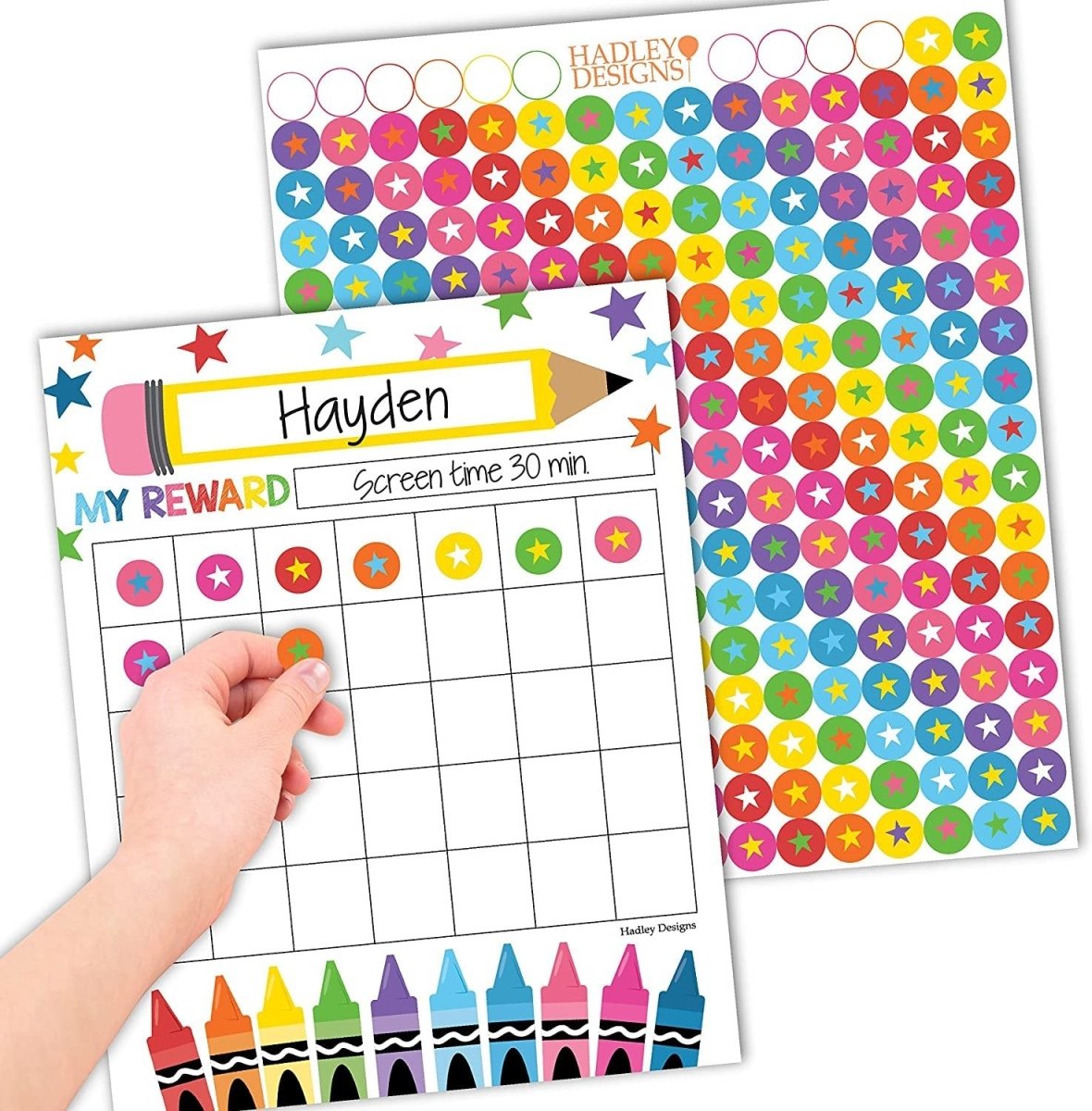 Doodles Incentive Chart - Hadley Designs Prek