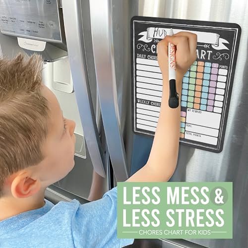 Dry Erase Chore Charts: Chalkboard 3 Pack - Hadley Designs Prek