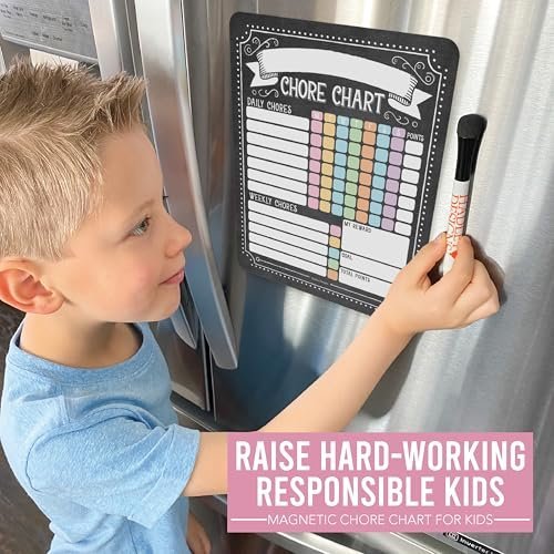 Dry Erase Chore Charts: Chalkboard 3 Pack - Hadley Designs Prek