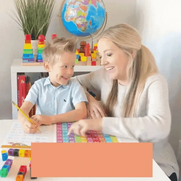 Becca, the Pre-K teacher behind the kits