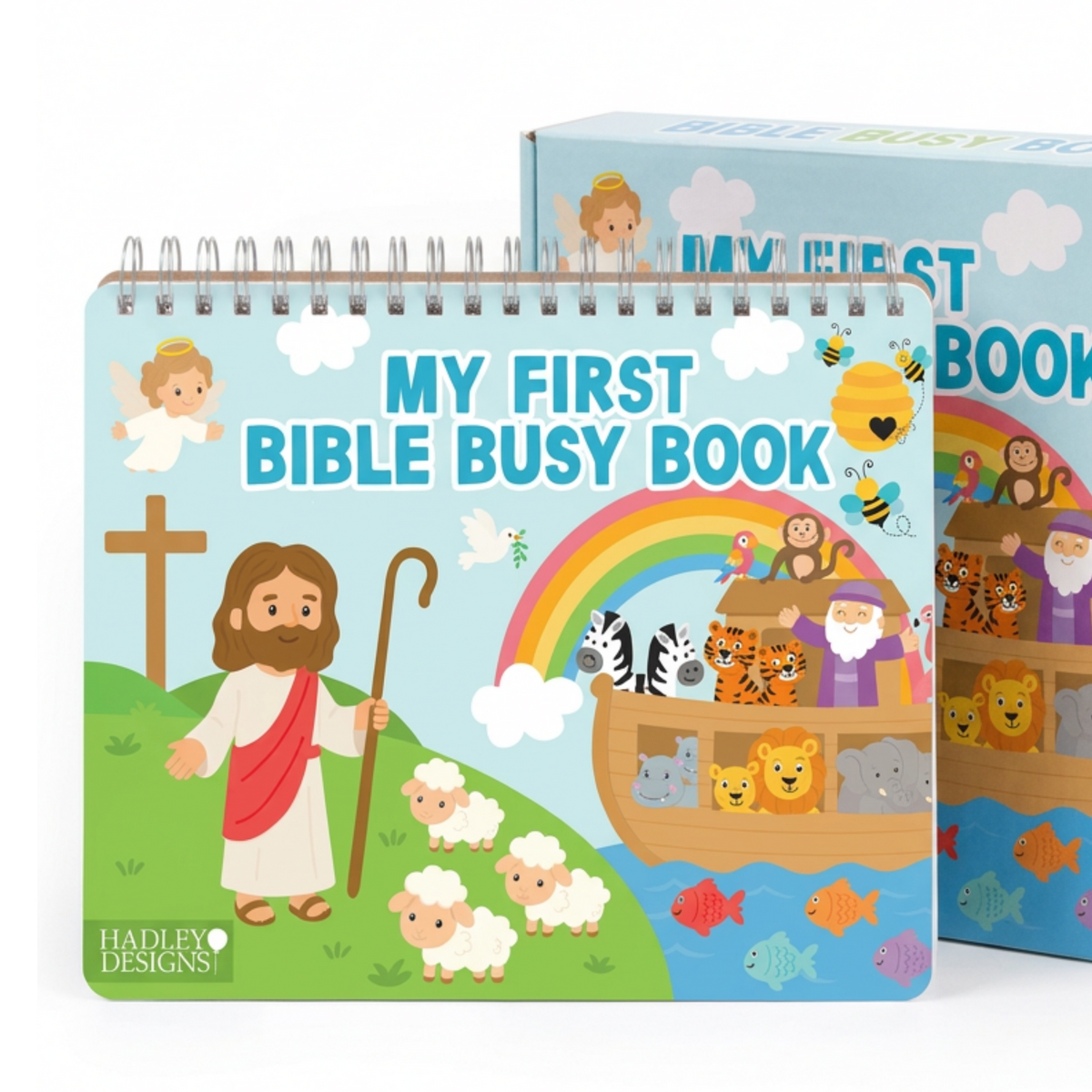 Bible Busy Book and its box