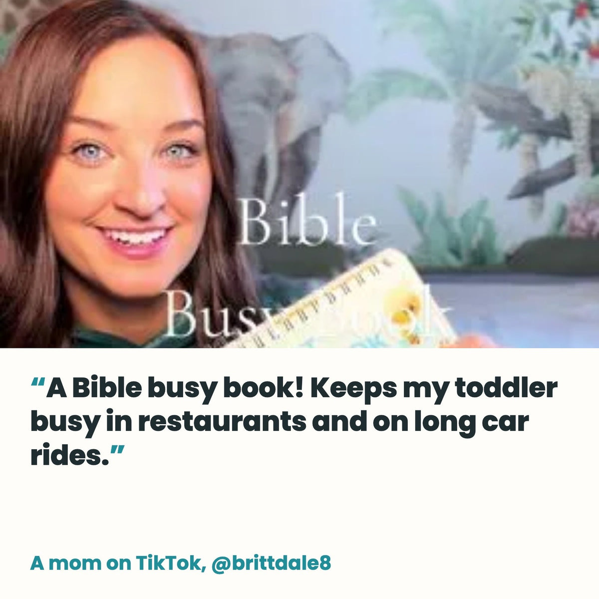 What parents say about the Bible Busy Book