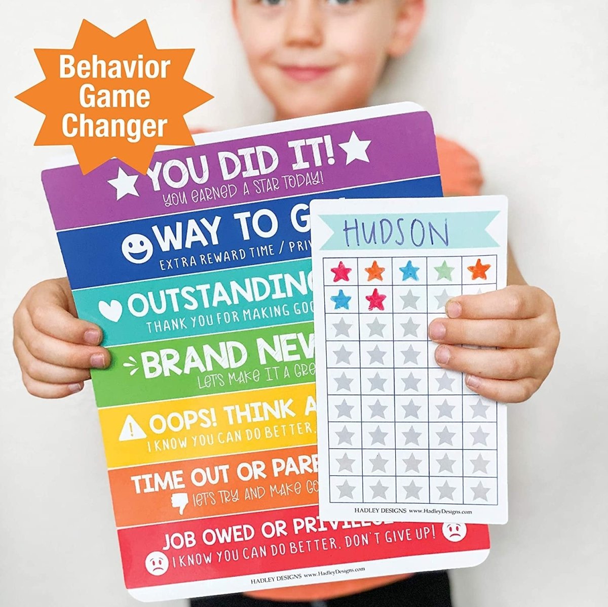 Magnetic Behavior Chart + 4 Bonus Gifts - Hadley Designs Prek