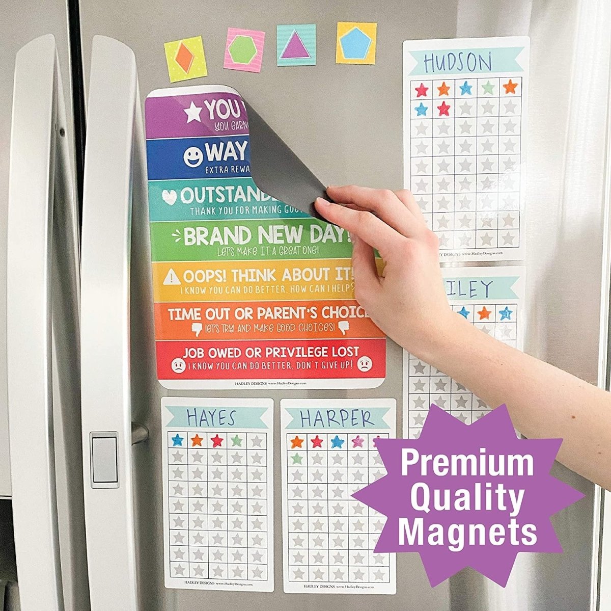 Magnetic Behavior Chart + 4 Bonus Gifts - Hadley Designs Prek