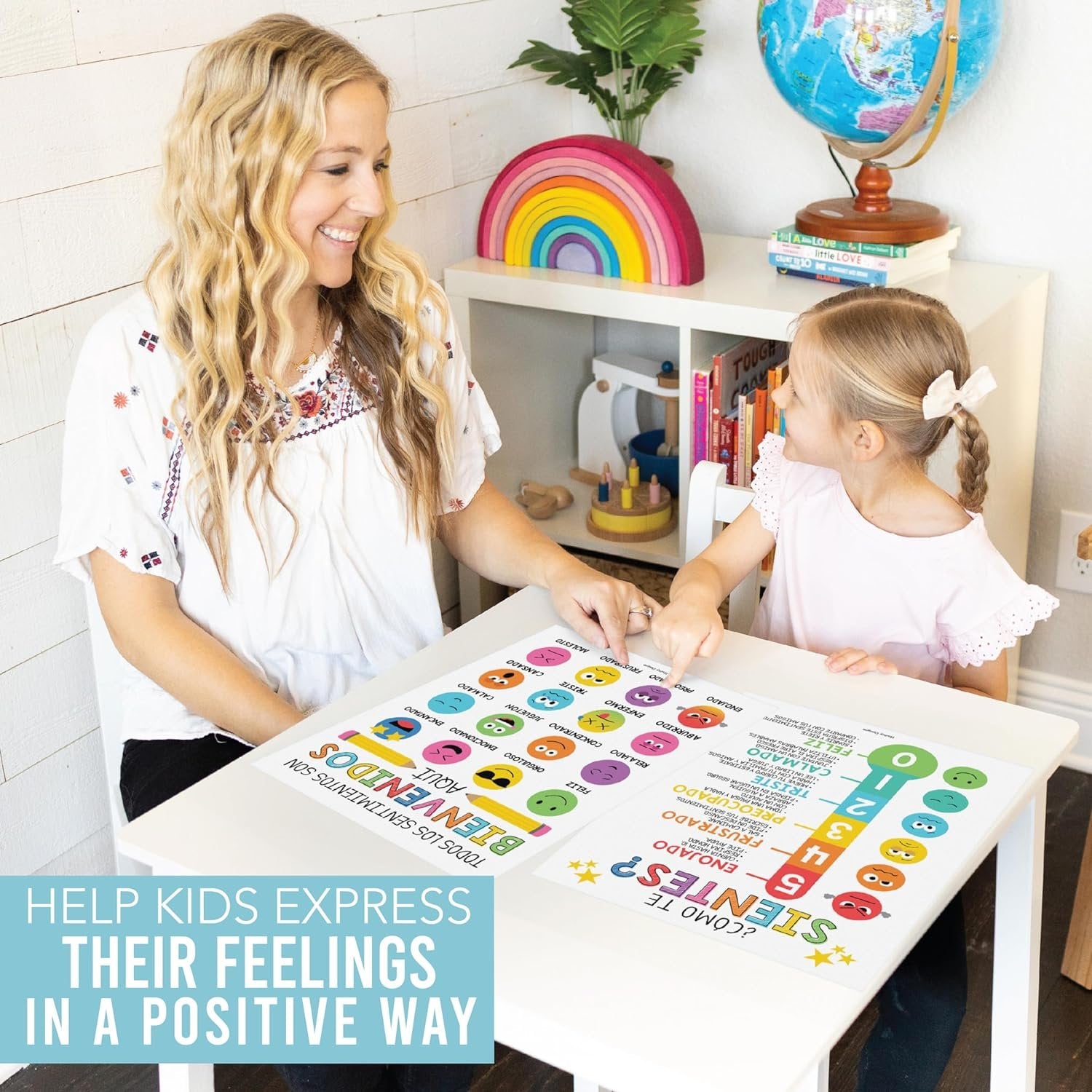 Spanish Calming Corner Kit: Colorful 6 Poster Pack