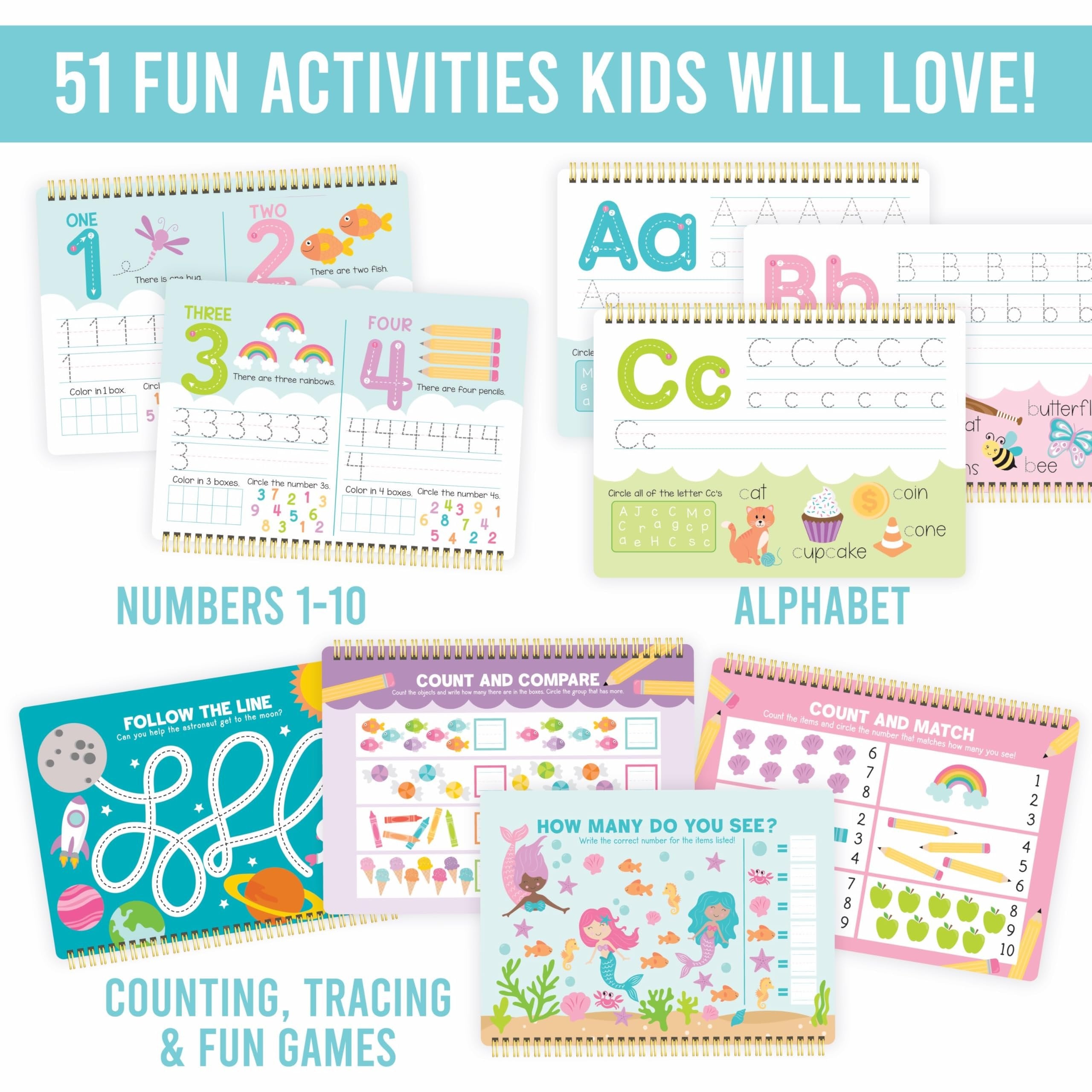 Reusable Magic Handwriting Workbook