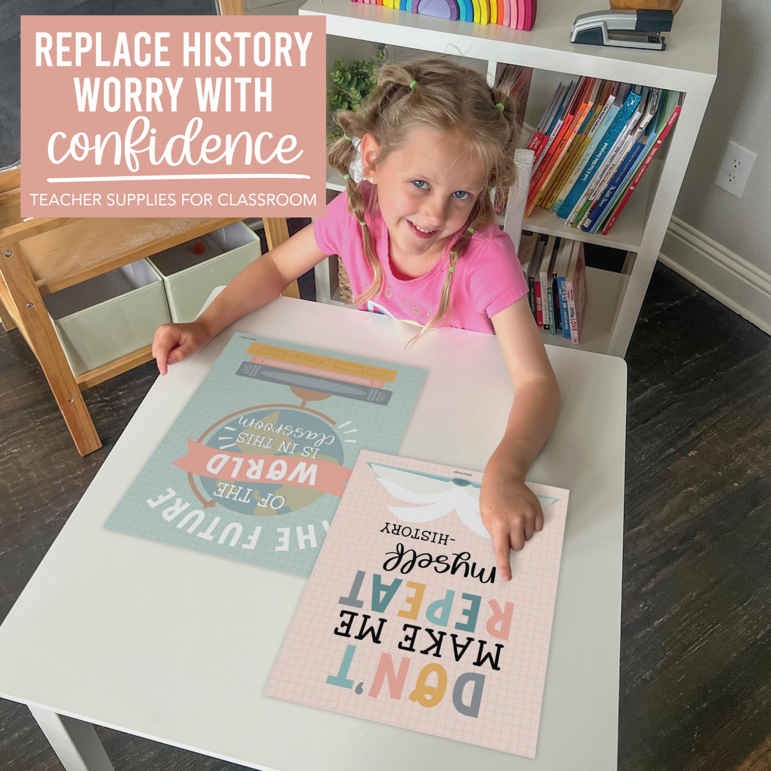 Motivational History Posters, Pack of 6