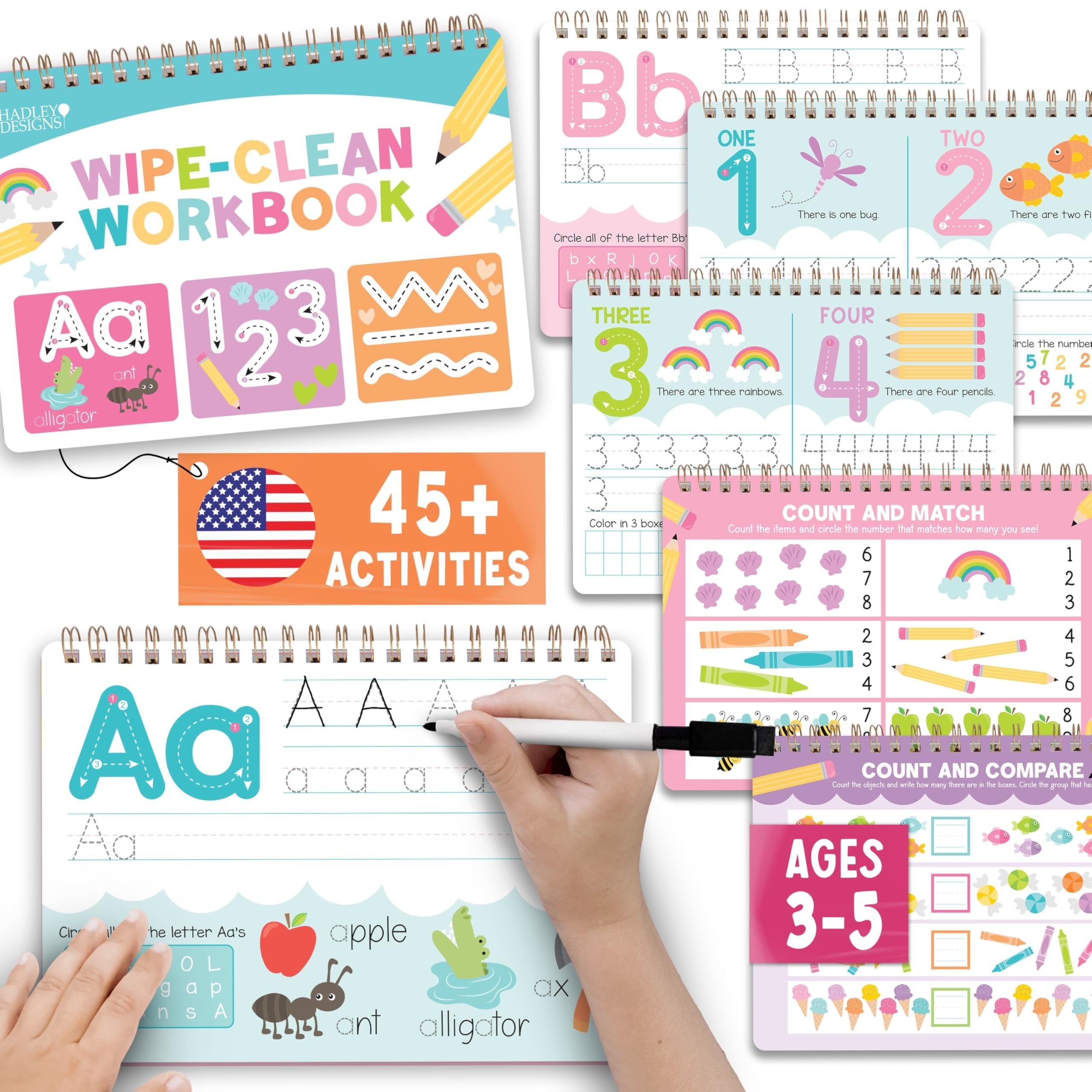 Reusable Magic Handwriting Workbook