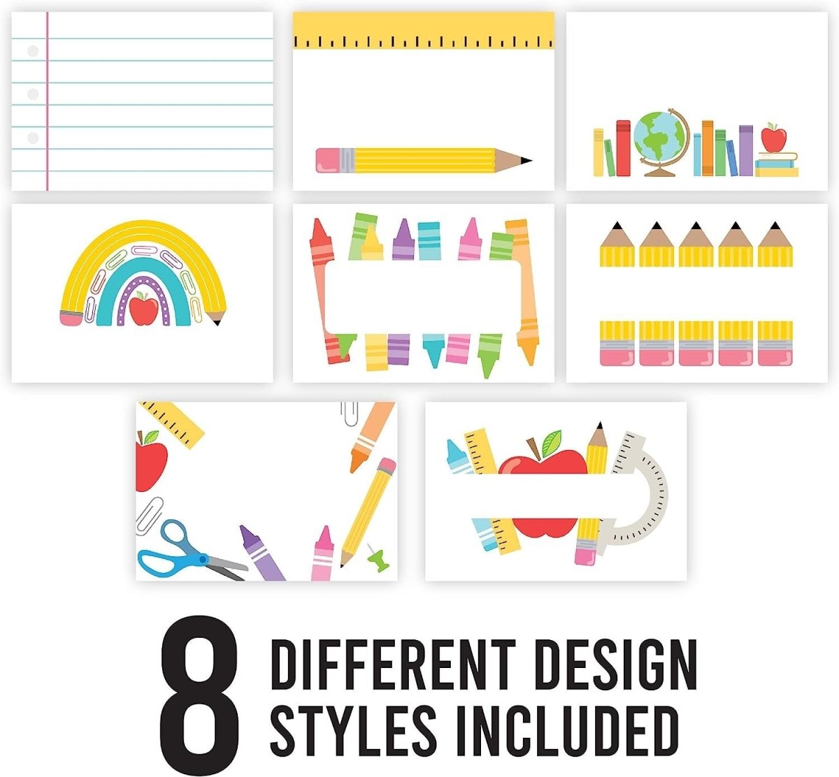 Name Tag Stickers, Colorful Pack of 56 - Hadley Designs Prek