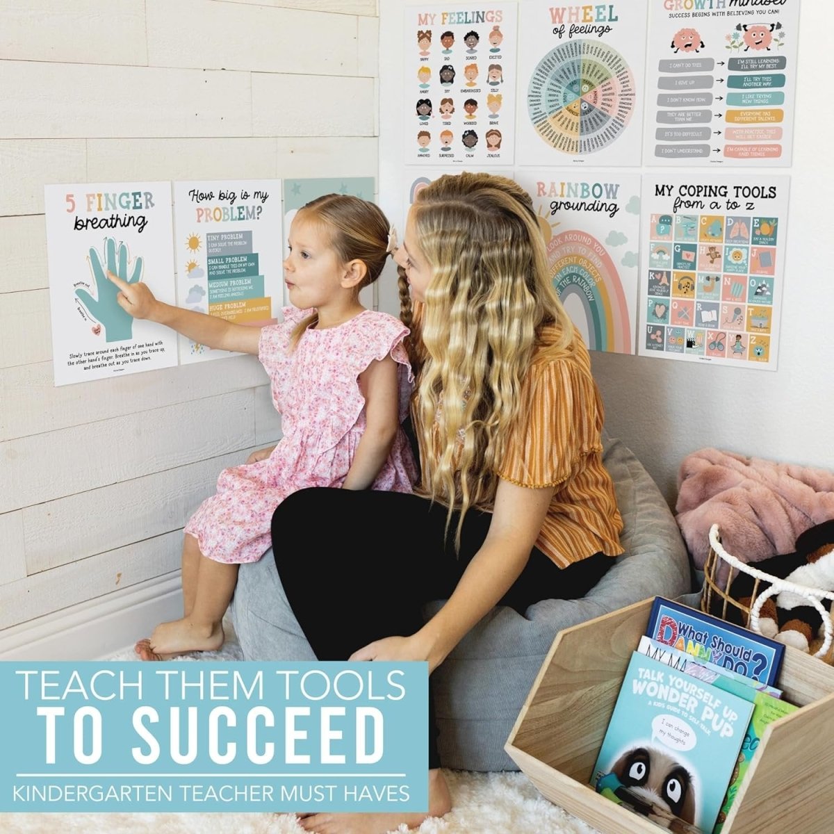[New] Mastering Big Feelings, Boho Pack of 9 - Hadley Designs Prek