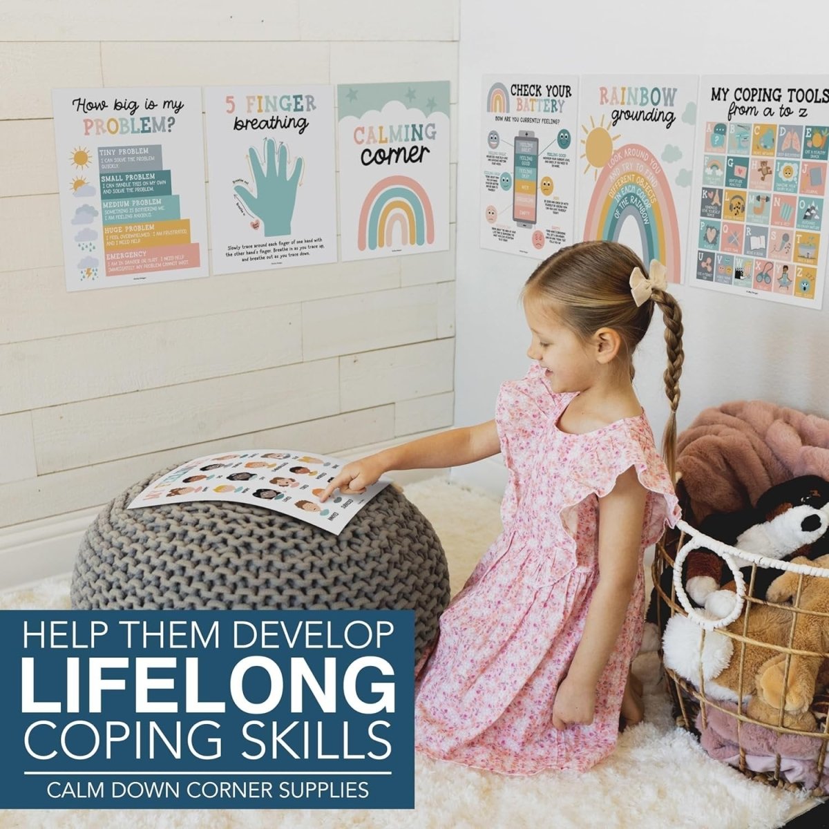 [New] Mastering Big Feelings, Boho Pack of 9 - Hadley Designs Prek
