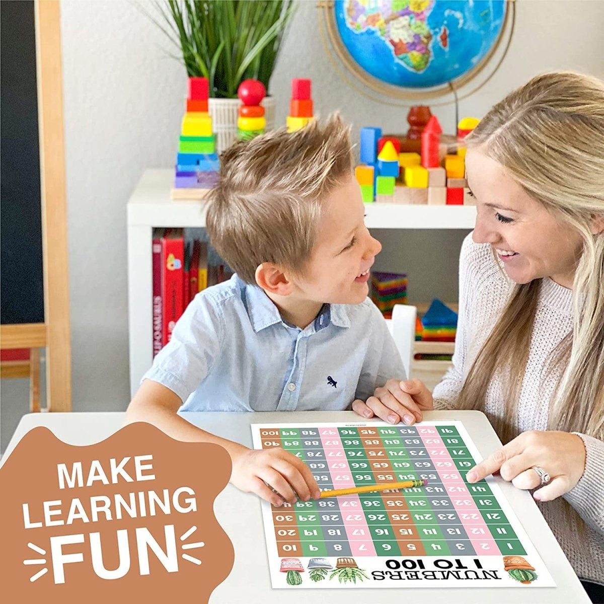 Preschool Head Start Kit, Cactus 16 Poster Pack - Hadley Designs Prek