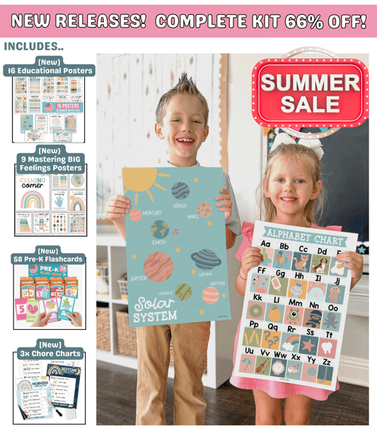 Preschool Summer Accelerator Kit - Hadley Designs Prek