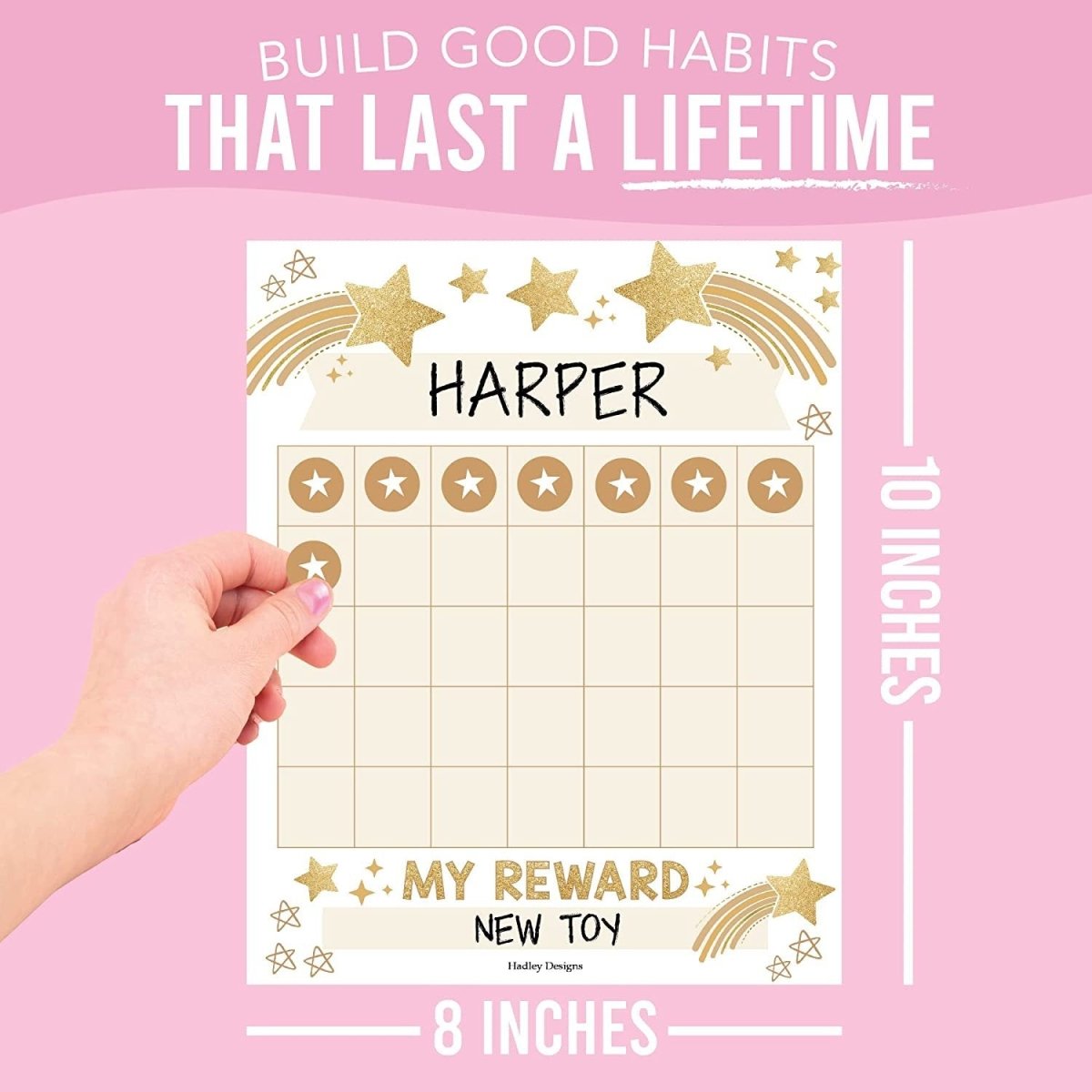 Preschool Super Star Reward Kit - Hadley Designs Prek