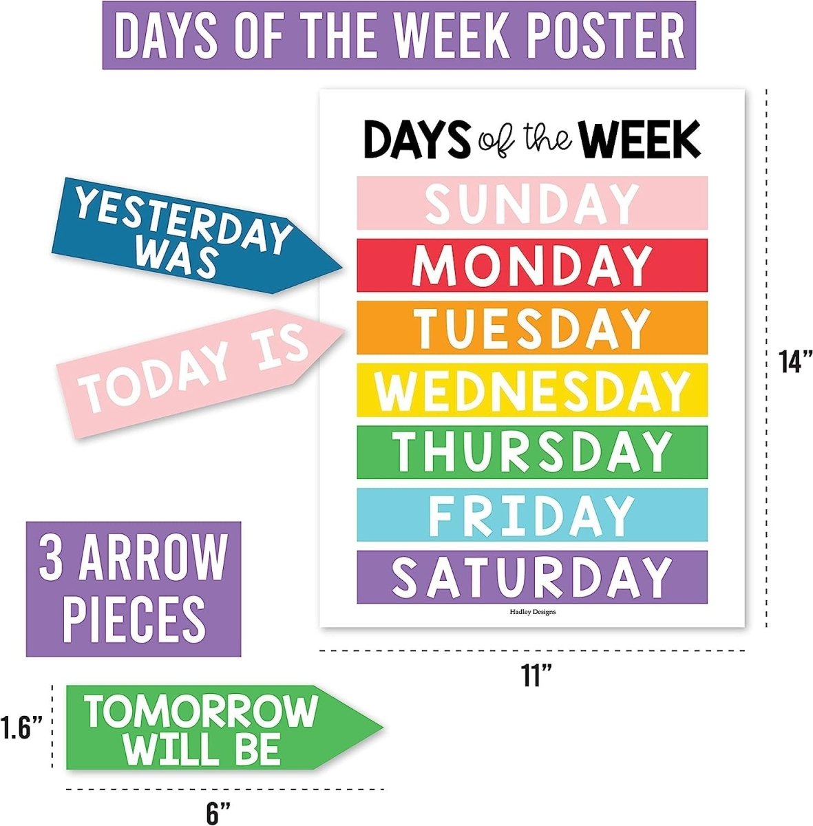 Ultimate Calendar & Weather Learning Kit - Hadley Designs Prek